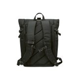 Vue 3 de Sac à dos Coloma 28L rPET. Haut enroulable. Poche ordinateur 17"