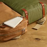 Vue 5 de Sac à dos Vienna 23L rCoton 340 g/m² et rPU . Poche ordinateur 17"