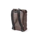 Vue 3 de Sac à dos Berlin 23L rCoton 340 g/m²et rPU. Poche ordinateur 17"