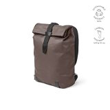 Vue 5 de Sac à dos Berlin 23L rCoton 340 g/m²et rPU. Poche ordinateur 17"