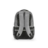 Vue 3 de Sac à dos New York 20L rNylon et rPET. Poche ordinateur 17"