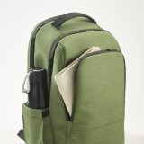 Vue 9 de Sac à dos New York 20L rNylon et rPET. Poche ordinateur 17"
