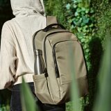 Vue 6 de Sac à dos New York 20L rNylon et rPET. Poche ordinateur 17"