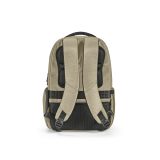 Vue 3 de Sac à dos New York 20L rNylon et rPET. Poche ordinateur 17"
