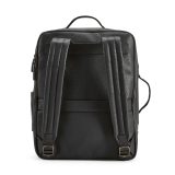 Vue 3 de Sac à dos Paris 20L rCuir. Poche ordinateur 17"
