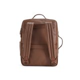 Vue 3 de Sac à dos Paris 20L rCuir. Poche ordinateur 17"
