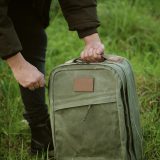 Vue 6 de Sac à dos Cape Town 27L rCoton 230 g/m². Poche ordinateur 17"
