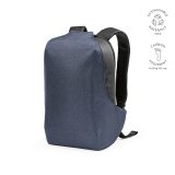 Vue 9 de Sac à dos Abrantes 20L rPET. Fermeture TSA et tissu anti-coupures.