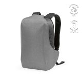 Vue 12 de Sac à dos Abrantes 20L rPET. Fermeture TSA et tissu anti-coupures.