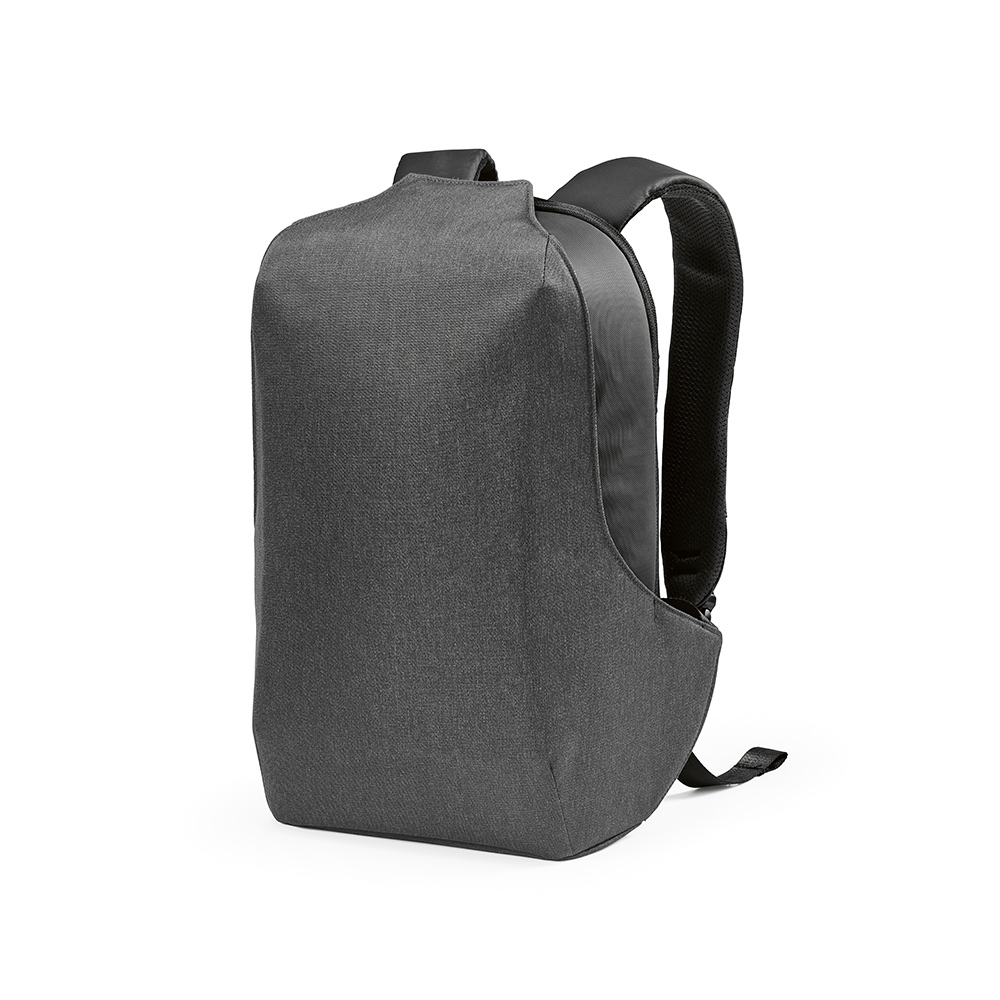 Sac à dos Abrantes 20L rPET. Fermeture TSA et tissu anti-coupures.