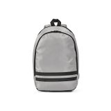 Vue 2 de Sac à dos Sydney 18L rPET. Réfléchissant. Poche ordinateur 17"