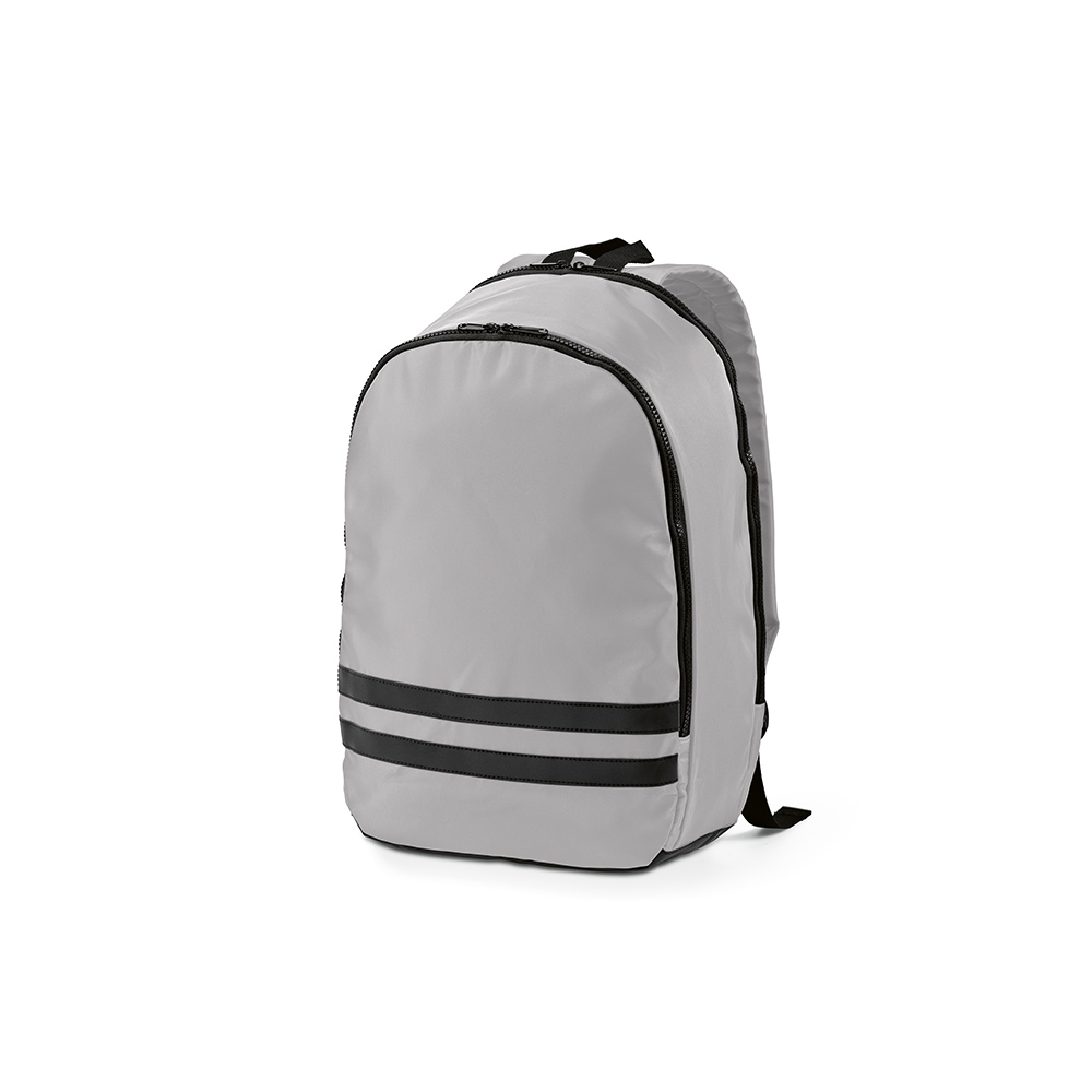 Sac à dos Sydney 18L rPET. Réfléchissant. Poche ordinateur 17"