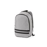 Vue 1 de Sac à dos Sydney 18L rPET. Réfléchissant. Poche ordinateur 17"