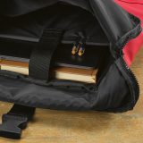 Vue 5 de Sac à dos Milan 24L rPU et rPET. Poche ordinateur 17"