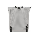 Vue 3 de Sac à dos Milan 24L rPU et rPET. Poche ordinateur 17"