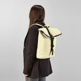 Vue 5 de Sac à dos Milan 24L rPU et rPET. Poche ordinateur 17"