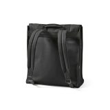 Vue 4 de Sac à dos Edinburgh 22L rPU et rPET. Poche ordinateur 17"