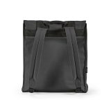 Vue 3 de Sac à dos Edinburgh 22L rPU et rPET. Poche ordinateur 17"