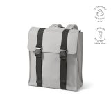 Vue 10 de Sac à dos Edinburgh 22L rPU et rPET. Poche ordinateur 17"