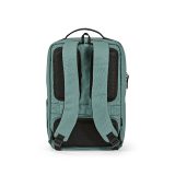 Vue 3 de Sac à dos Oslo 20L rPET Fermetures étanches Poche ordinateur 17"