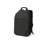 Vue 22 de Sac à dos Vilnius 18L rPET. Poche avant. Poche ordinateur 17"