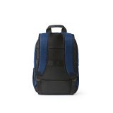 Vue 3 de Sac à dos Vilnius 18L rPET. Poche avant. Poche ordinateur 17"