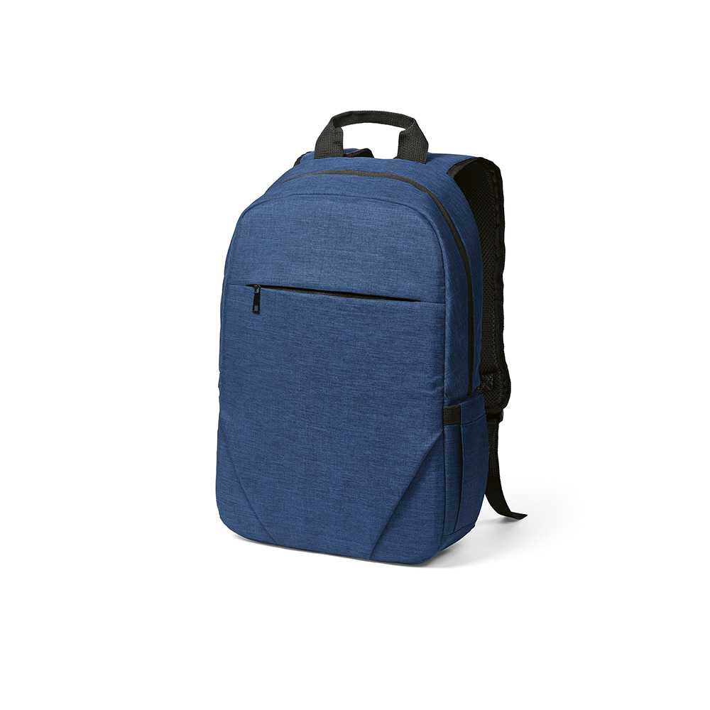 Sac à dos Vilnius 18L rPET. Poche avant. Poche ordinateur 17"