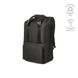 Vue 12 de Sac à dos Bucharest 18L rPET. Poche avant Poche ordinateur 15,6"