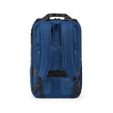 Vue 3 de Sac à dos Bucharest 18L rPET. Poche avant Poche ordinateur 15,6"