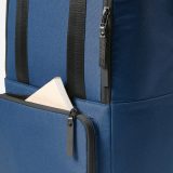 Vue 10 de Sac à dos Bucharest 18L rPET. Poche avant Poche ordinateur 15,6"