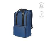 Vue 17 de Sac à dos Bucharest 18L rPET. Poche avant Poche ordinateur 15,6"