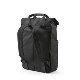Vue 7 de Sac à dos Warsaw 20L rPET. Fermeture enroulable avec boucle.