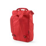 Vue 4 de Sac à dos Warsaw 20L rPET. Fermeture enroulable avec boucle.