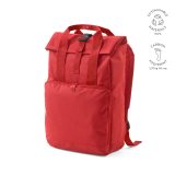 Vue 14 de Sac à dos Warsaw 20L rPET. Fermeture enroulable avec boucle.