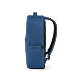 Vue 4 de Sac à dos Budapest 16L rPET. Poche avant. Poche ordinateur 17"
