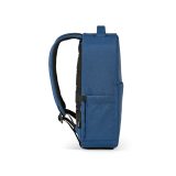 Vue 5 de Sac à dos Budapest 16L rPET. Poche avant. Poche ordinateur 17"