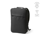 Vue 13 de Sac à dos Amsterdam 16L rPU et rPET. Poche ordinateur 17"