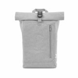 Vue 2 de Sac à dos Osaka 16 L. rCotton. Fermeture à enroulement et boucle