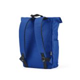 Vue 4 de Sac à dos Rome 12L en rPET. Fermeture enroulable avec velcro