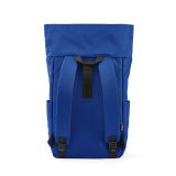 Vue 7 de Sac à dos Rome 12L en rPET. Fermeture enroulable avec velcro