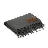 Vue 3 de Plaid Lichtenstein, en rPET 180 g/m², patch personnalisable.