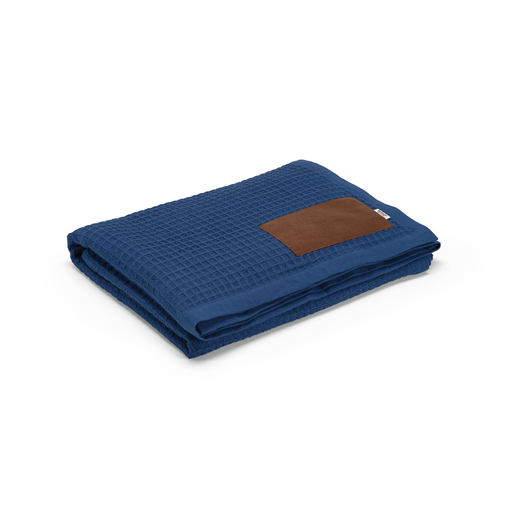 Plaid Giotto, rCOTON 200 g/m², patch personnalisable