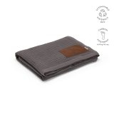 Vue 5 de Plaid Giotto, rCOTON 200 g/m², patch personnalisable