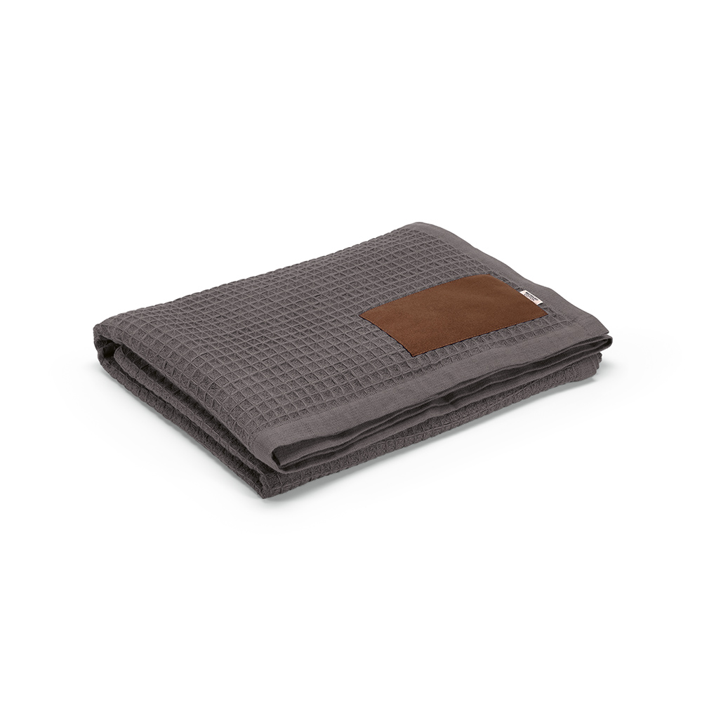 Plaid Giotto, rCOTON 200 g/m², patch personnalisable