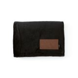 Vue 3 de Plaid Van Eyck en rPET 240 g/m², patch personnalisable.