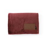 Vue 3 de Plaid Van Eyck en rPET 240 g/m², patch personnalisable.