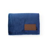 Vue 3 de Plaid Van Eyck en rPET 240 g/m², patch personnalisable.