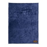 Vue 2 de Plaid Van Eyck en rPET 240 g/m², patch personnalisable.