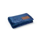 Vue 1 de Plaid Van Eyck en rPET 240 g/m², patch personnalisable.