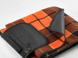 Vue 9 de Plaid Siza en rPET. Plaid de pique-nique pliable